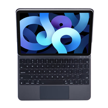X7 For iPad Pro 11-inch (2018) / (2020) / (2021) / (2022) / iPad Air (2020) / (2022) Touchpad Bluetooth Keyboard Magnetic Tablet Stand Leather Case