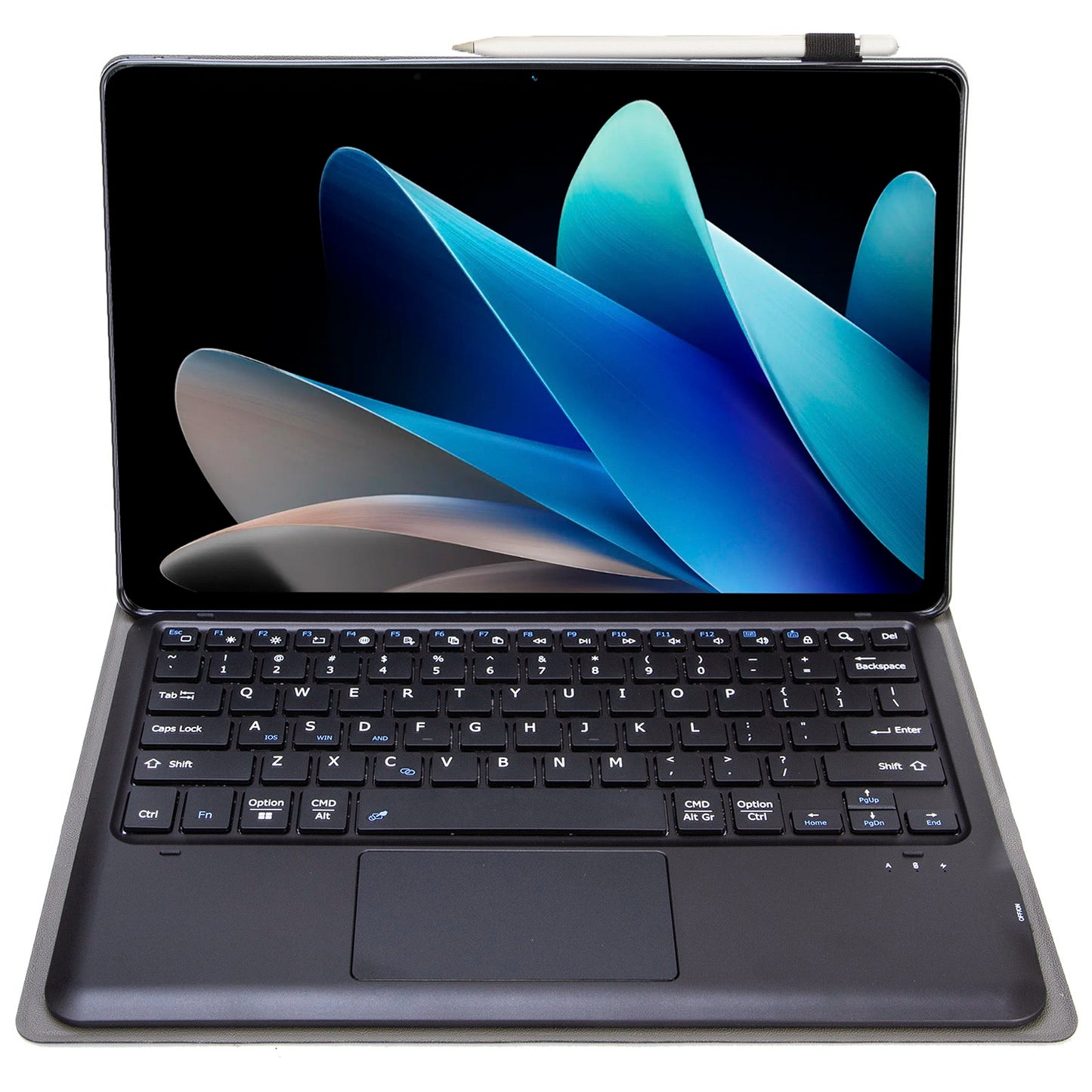 AV12-A For vivo Pad2 PU Leather Slim Tablet Case + Removable Bluetooth Wireless Keyboard with TouchPad