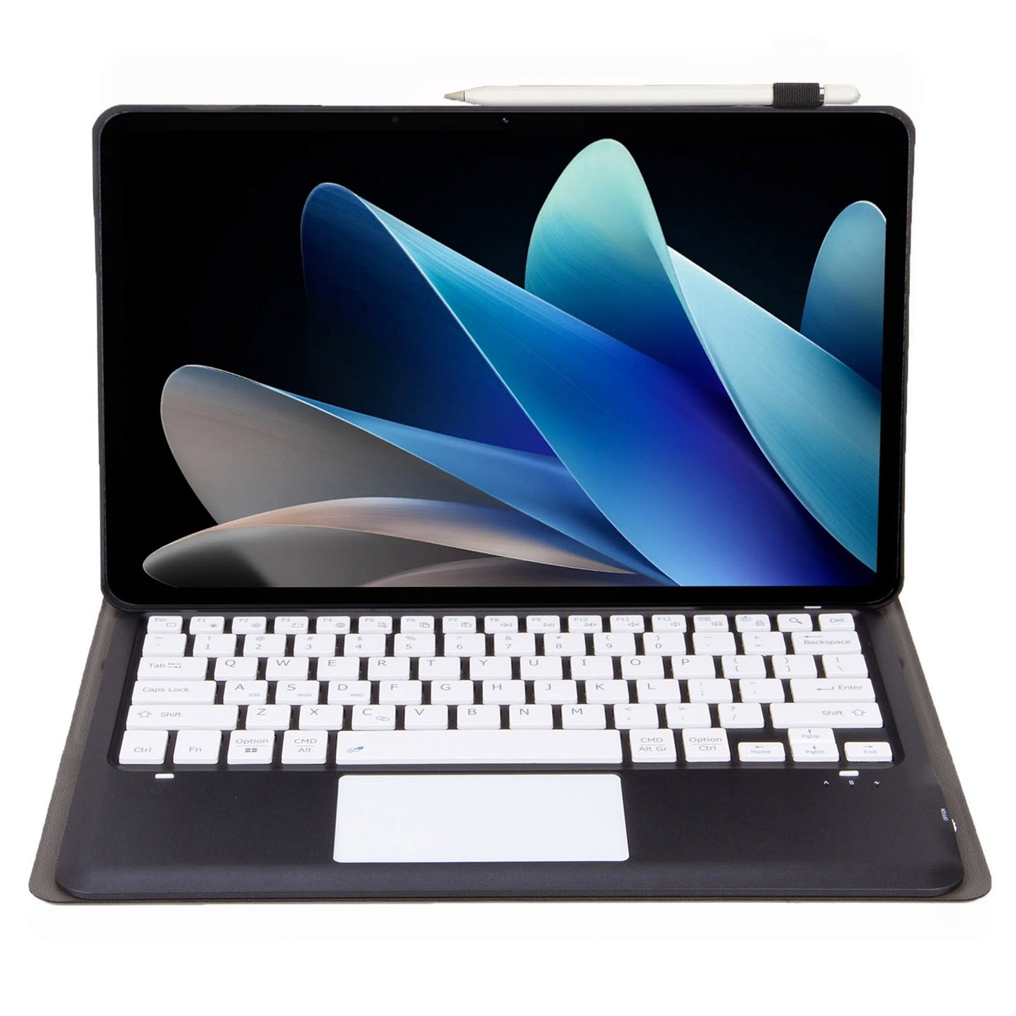 AV12-A For vivo Pad2 PU Leather Slim Tablet Case + Removable Bluetooth Wireless Keyboard with TouchPad