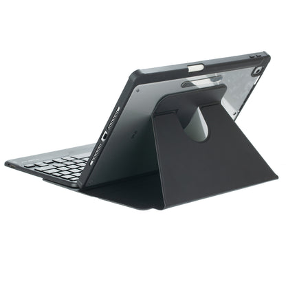 F102B  Tablet Case for iPad 10.2 (2019) / (2020) / (2021) / iPad Air 10.5 inch (2019) / iPad Pro 10.5-inch (2017) Rotatable Stand Cover with Bluetooth Keyboard