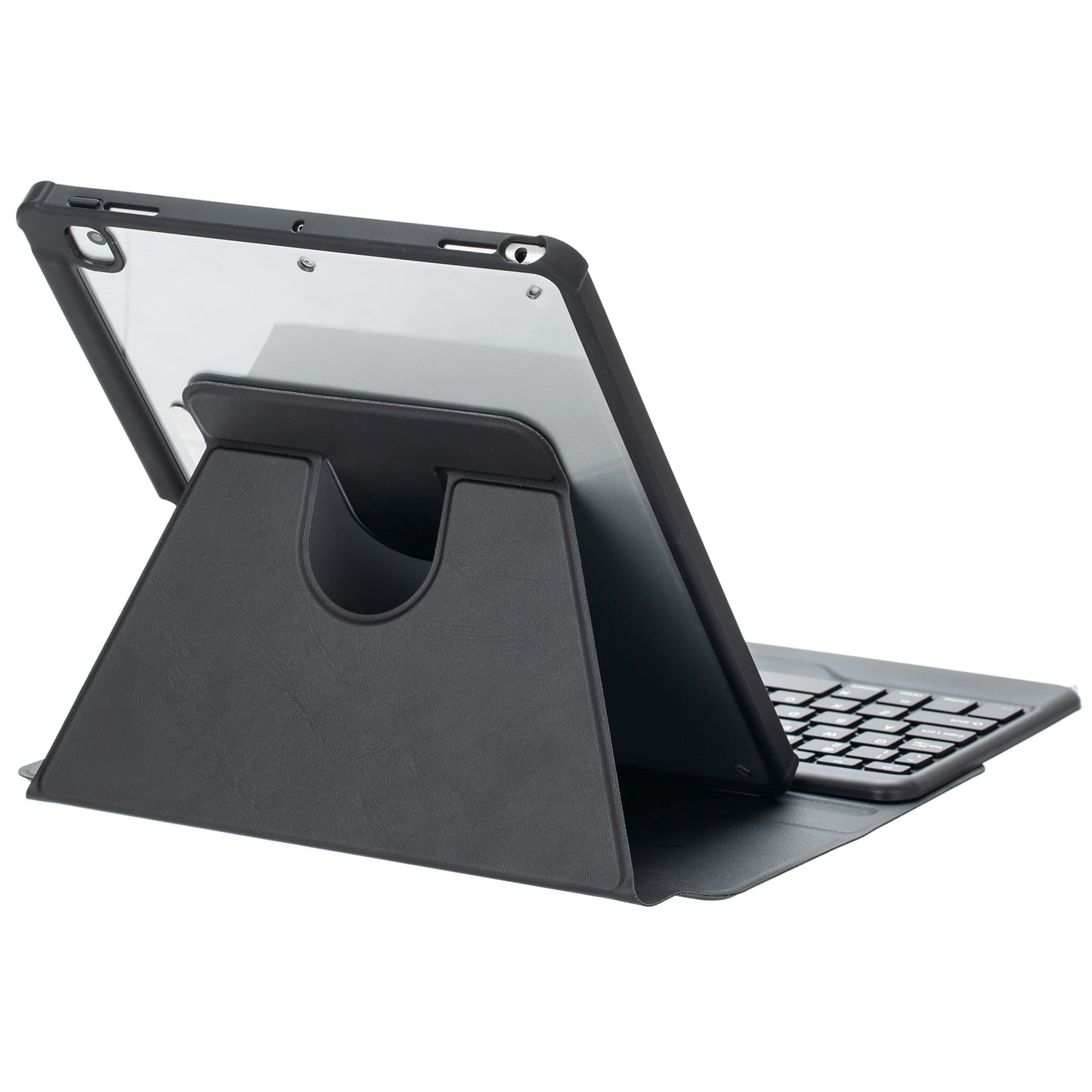 F102B  Tablet Case for iPad 10.2 (2019) / (2020) / (2021) / iPad Air 10.5 inch (2019) / iPad Pro 10.5-inch (2017) Rotatable Stand Cover with Bluetooth Keyboard