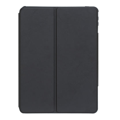 F10B-A Tablet Case for iPad 10.9 (2022) PU Leather Transparent Acrylic Stand Cover with Bluetooth Touchpad Keyboard