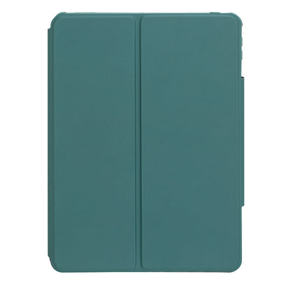 F10B-A Tablet Case for iPad 10.9 (2022) PU Leather Transparent Acrylic Stand Cover with Bluetooth Touchpad Keyboard