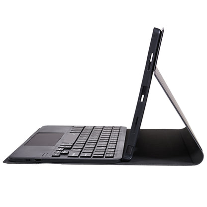 SK-X205D PU Leather Tablet Case for Samsung Galaxy Tab A8 10.5 (2022) (SM-X200 / X205 / X207) Stand Flip Cover with Backlit Touchpad Keyboard