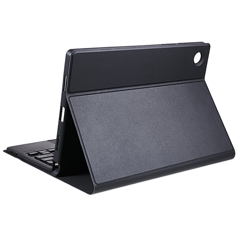 SK-X205D PU Leather Tablet Case for Samsung Galaxy Tab A8 10.5 (2022) (SM-X200 / X205 / X207) Stand Flip Cover with Backlit Touchpad Keyboard