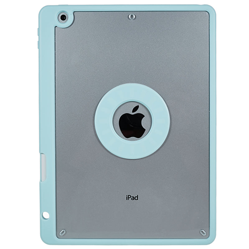 SK-2102 Tablet Case for iPad 10.2 (2019) / (2020) / (2021) PU Leather Stand Cover with Wireless Detachable Keyboard