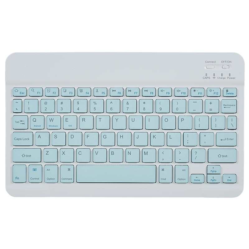 SK-2102 Tablet Case for iPad 10.2 (2019) / (2020) / (2021) PU Leather Stand Cover with Wireless Detachable Keyboard
