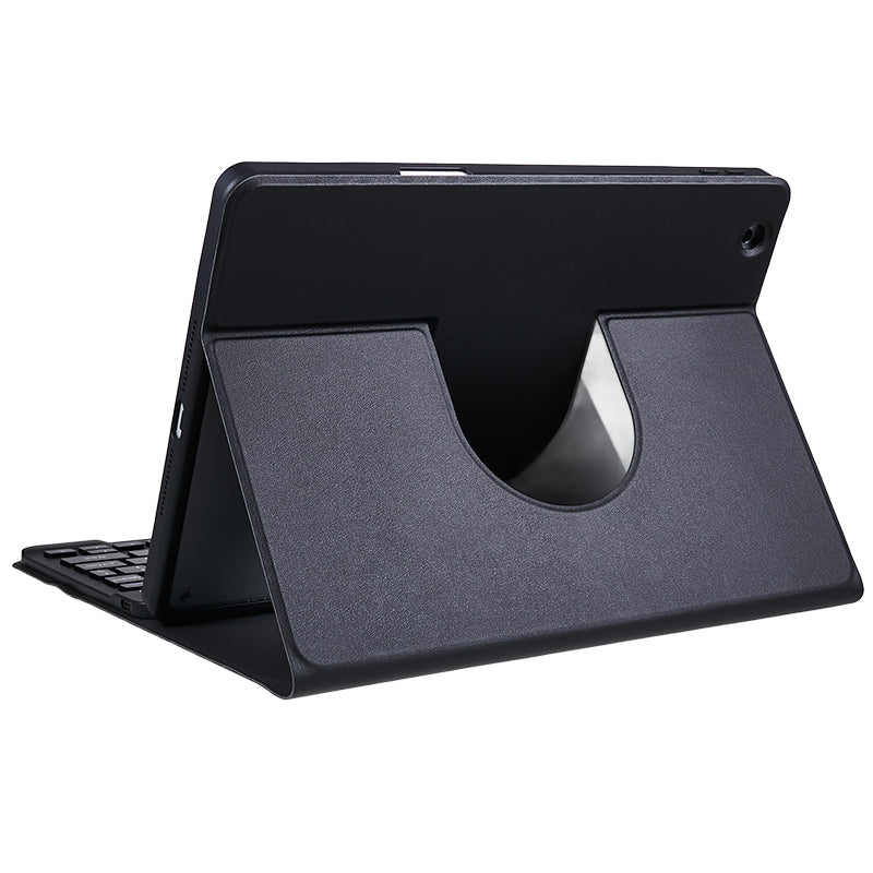 SK-2102 Tablet Case for iPad 10.2 (2019) / (2020) / (2021) PU Leather Stand Cover with Wireless Detachable Keyboard