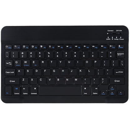 SK-2102 Tablet Case for iPad 10.2 (2019) / (2020) / (2021) PU Leather Stand Cover with Wireless Detachable Keyboard