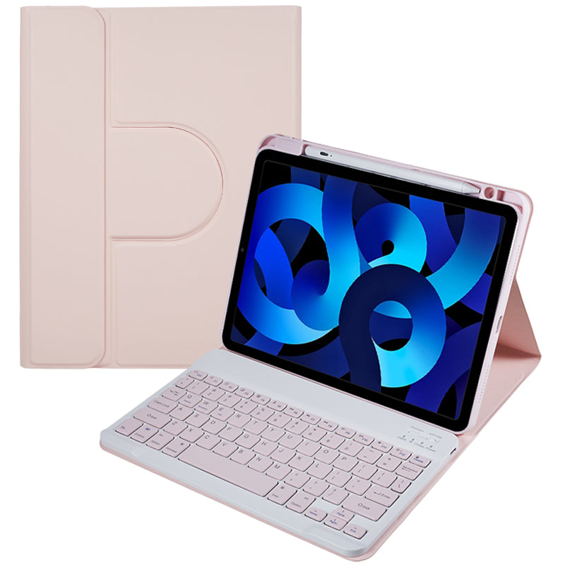 SK-2109 For iPad Air (2020) / (2022) PU Leather Stand Tablet Case with Magnetic Detachable Keyboard