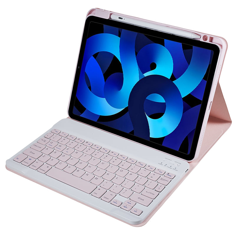 SK-2109 For iPad Air (2020) / (2022) PU Leather Stand Tablet Case with Magnetic Detachable Keyboard