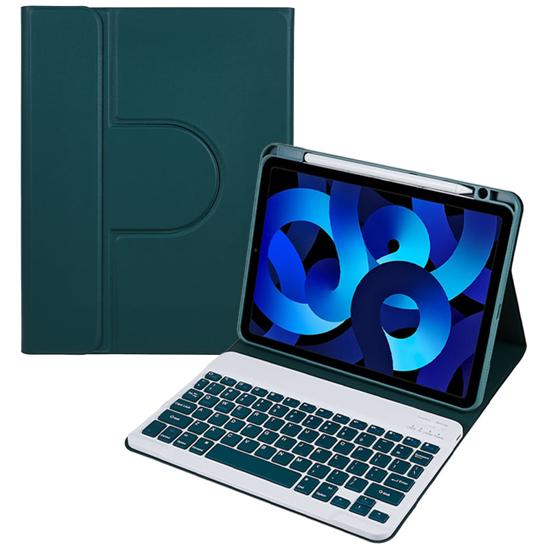 SK-2109 For iPad Air (2020) / (2022) PU Leather Stand Tablet Case with Magnetic Detachable Keyboard