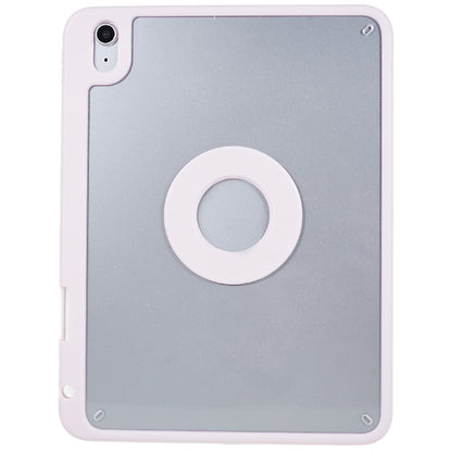 SK-2010 For iPad 10.9 (2022) Tablet Case PU Leather Stand Folio Cover with Wireless Detachable Keyboard