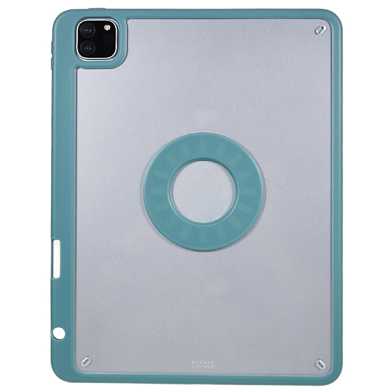SK-2011 Stand Tablet Case For iPad Pro 11 (2018) / (2020) / (2021) / (2022) PU Leather Cover with Detachable Wireless Bluetooth Keyboard