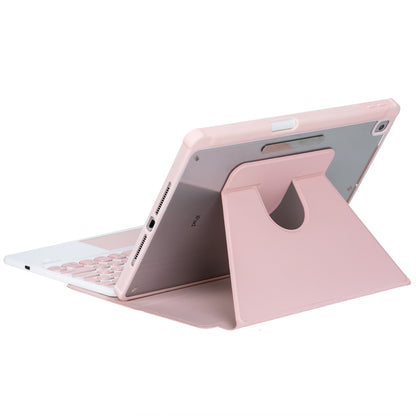 YL10-A For iPad 10.9 (2022) Shockproof Stand Cover Tablet Leather Case + Bluetooth Keyboard with Touchpad