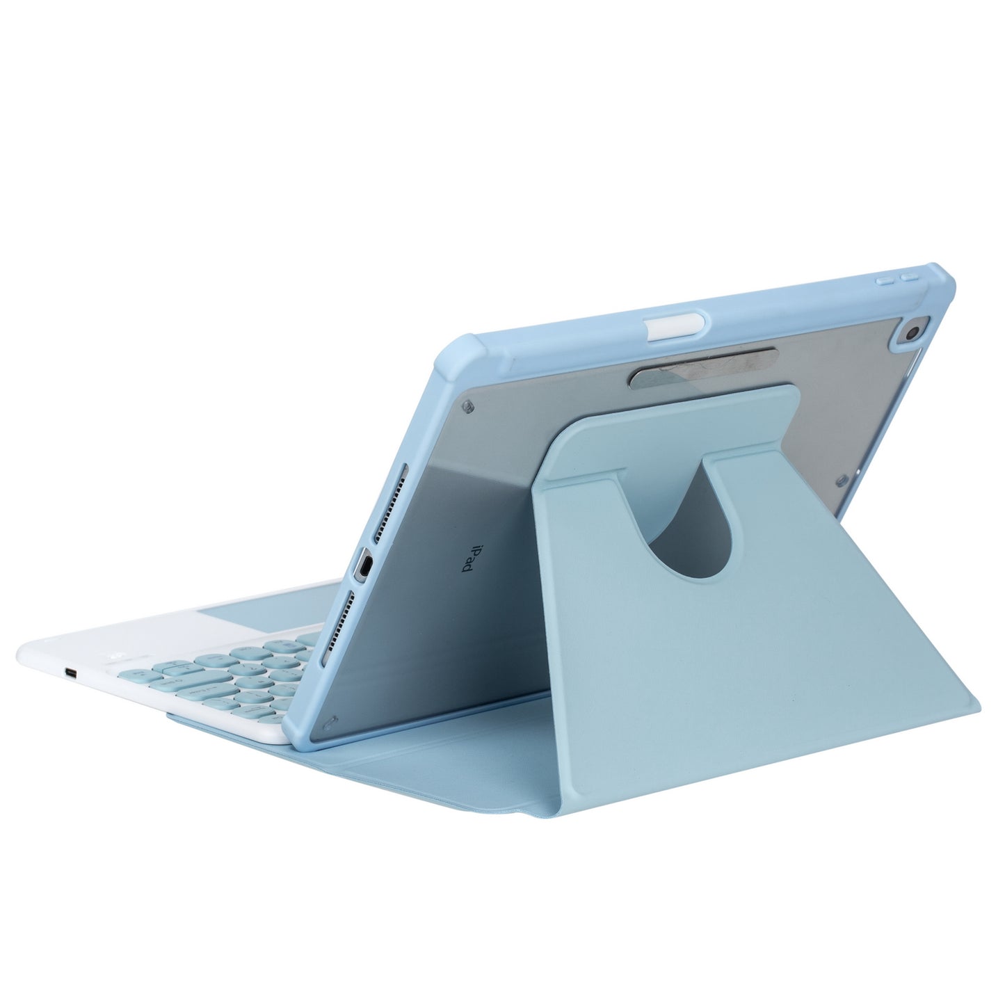 YL10-A For iPad 10.9 (2022) Shockproof Stand Cover Tablet Leather Case + Bluetooth Keyboard with Touchpad