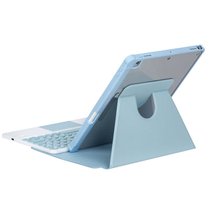 YL10-A For iPad 10.9 (2022) Shockproof Stand Cover Tablet Leather Case + Bluetooth Keyboard with Touchpad