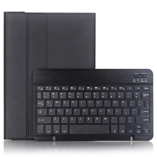 A710B For Samsung Galaxy Tab S9 X710 / X716B / X718U Bluetooth Keyboard Protective Case PU+TPU Flip Tablet Cover with Pen Slot