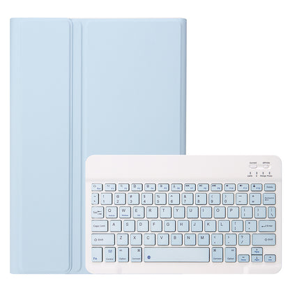 A710B For Samsung Galaxy Tab S9 X710 / X716B / X718U Bluetooth Keyboard Protective Case PU+TPU Flip Tablet Cover with Pen Slot