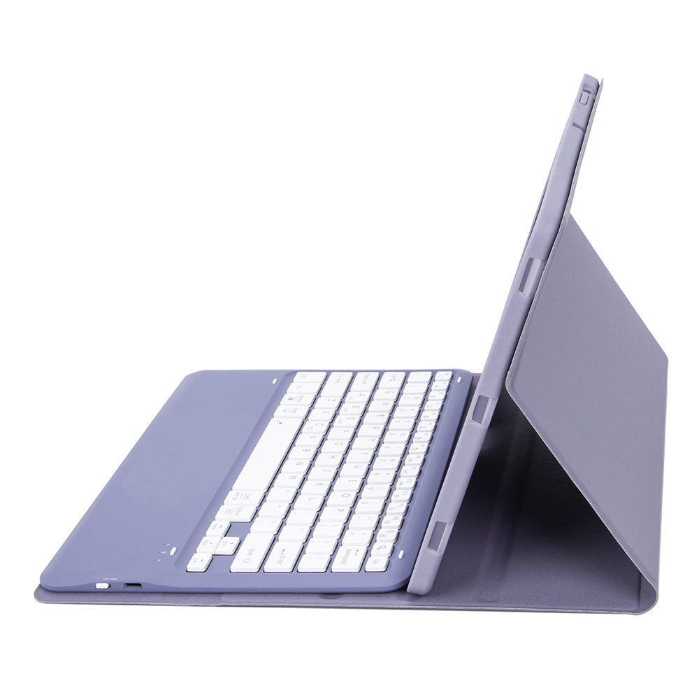 A810B For Samsung Galaxy Tab S9+ X810 / X816 / X818 Detachable Bluetooth Keyboard Case Shockproof Tablet Cover with Pen Slot