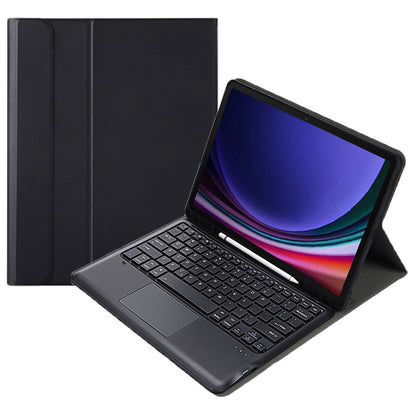 A810B-A For Samsung Galaxy Tab S9+ X810 / X816 / X818 Detachable Bluetooth Keyboard Case with Touchpad, Protective Tablet Case