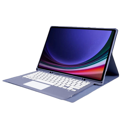 A910B-A For Samsung Galaxy Tab S9 Ultra X910 / X916B / X918U Removable Bluetooth Keyboard with TouchPad Protective Case