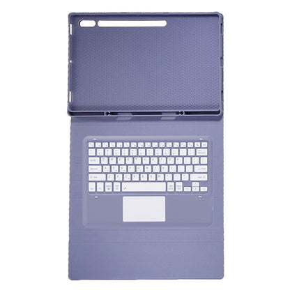 A910B-A For Samsung Galaxy Tab S9 Ultra X910 / X916B / X918U Removable Bluetooth Keyboard with TouchPad Protective Case