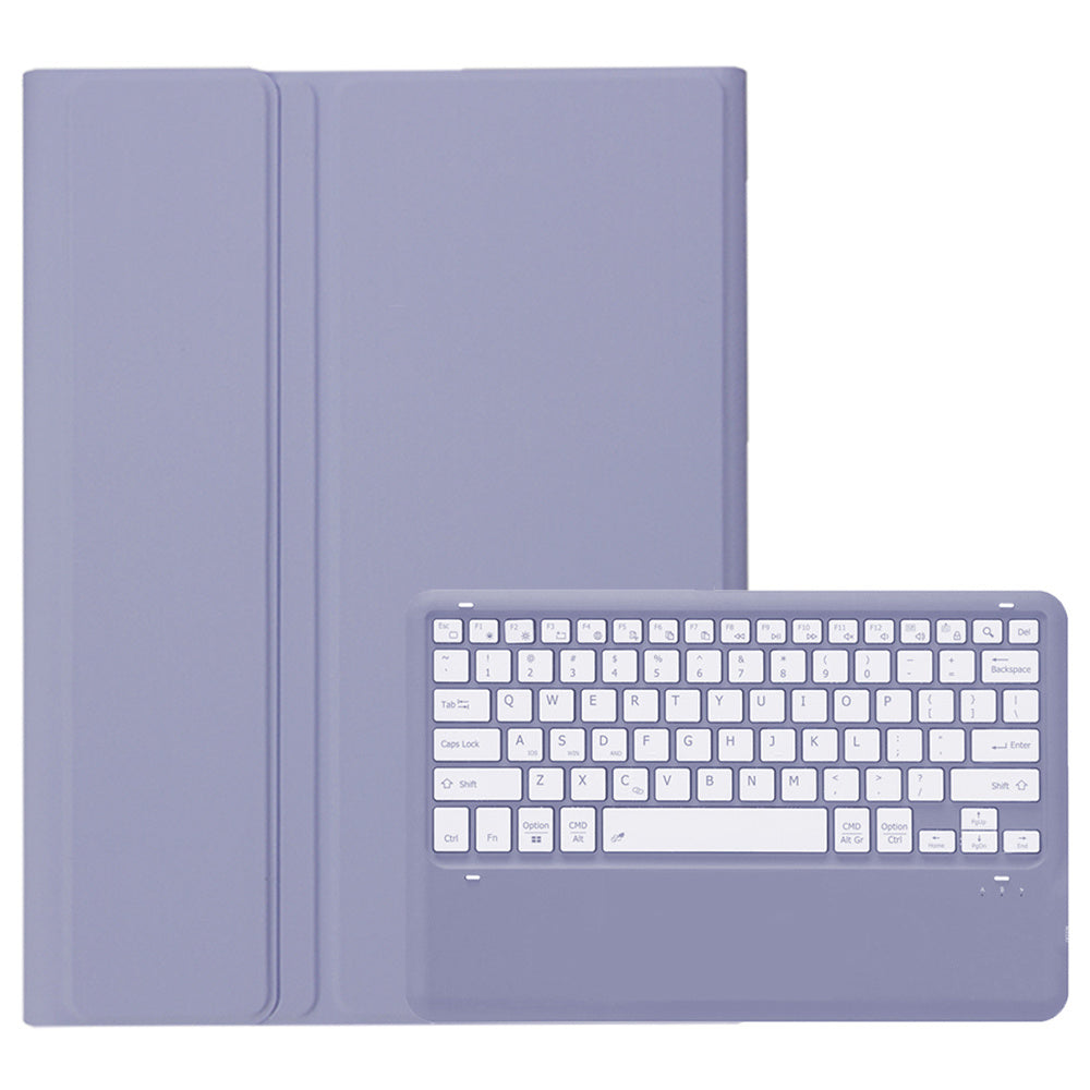 A910B For Samsung Galaxy Tab S9 Ultra X910 / X916B / X918U Detachable Bluetooth Keyboard Case Pencil Slot Protective Tablet Case