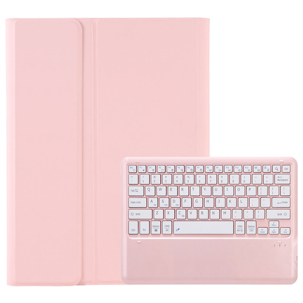 A910B For Samsung Galaxy Tab S9 Ultra X910 / X916B / X918U Detachable Bluetooth Keyboard Case Pencil Slot Protective Tablet Case