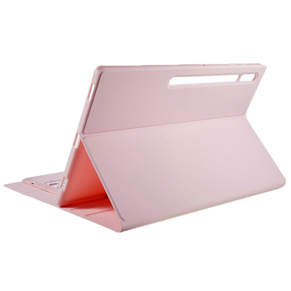 A910B For Samsung Galaxy Tab S9 Ultra X910 / X916B / X918U Detachable Bluetooth Keyboard Case Pencil Slot Protective Tablet Case