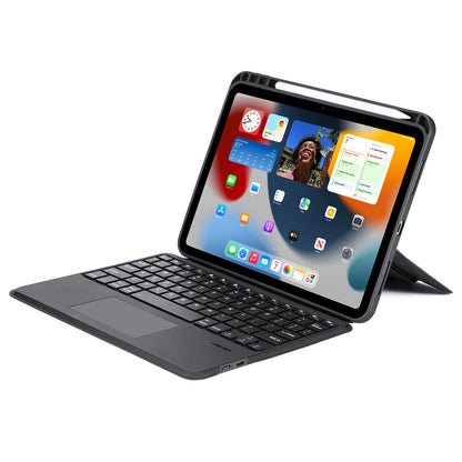 DUX DUCIS Magnetic Detachable Bluetooth Keyboards for iPad 10.9 (2022) Folio Flip Tablet Stand Leather Case