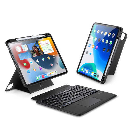 DUX DUCIS for iPad Air (2022)  /  (2020)  /  Pro 11 (2022)  /  (2021)  /  (2020)  /  (2018) Bluetooth Keyboards Folio Tablet Stand Case