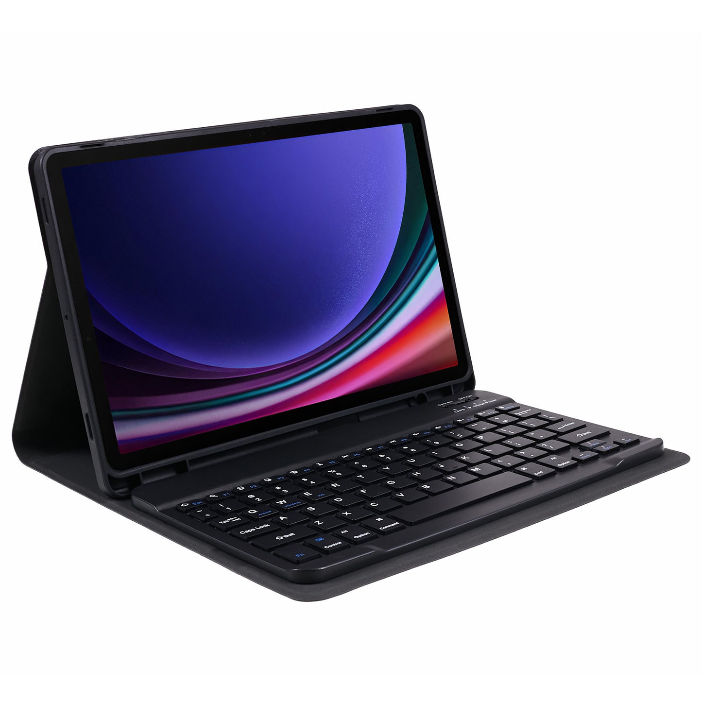 SK-X710 For Samsung Galaxy Tab S9 (X710 / 716B / 718U) Slim Bluetooth Keyboard Anti-Drop PU+PC Tablet Case