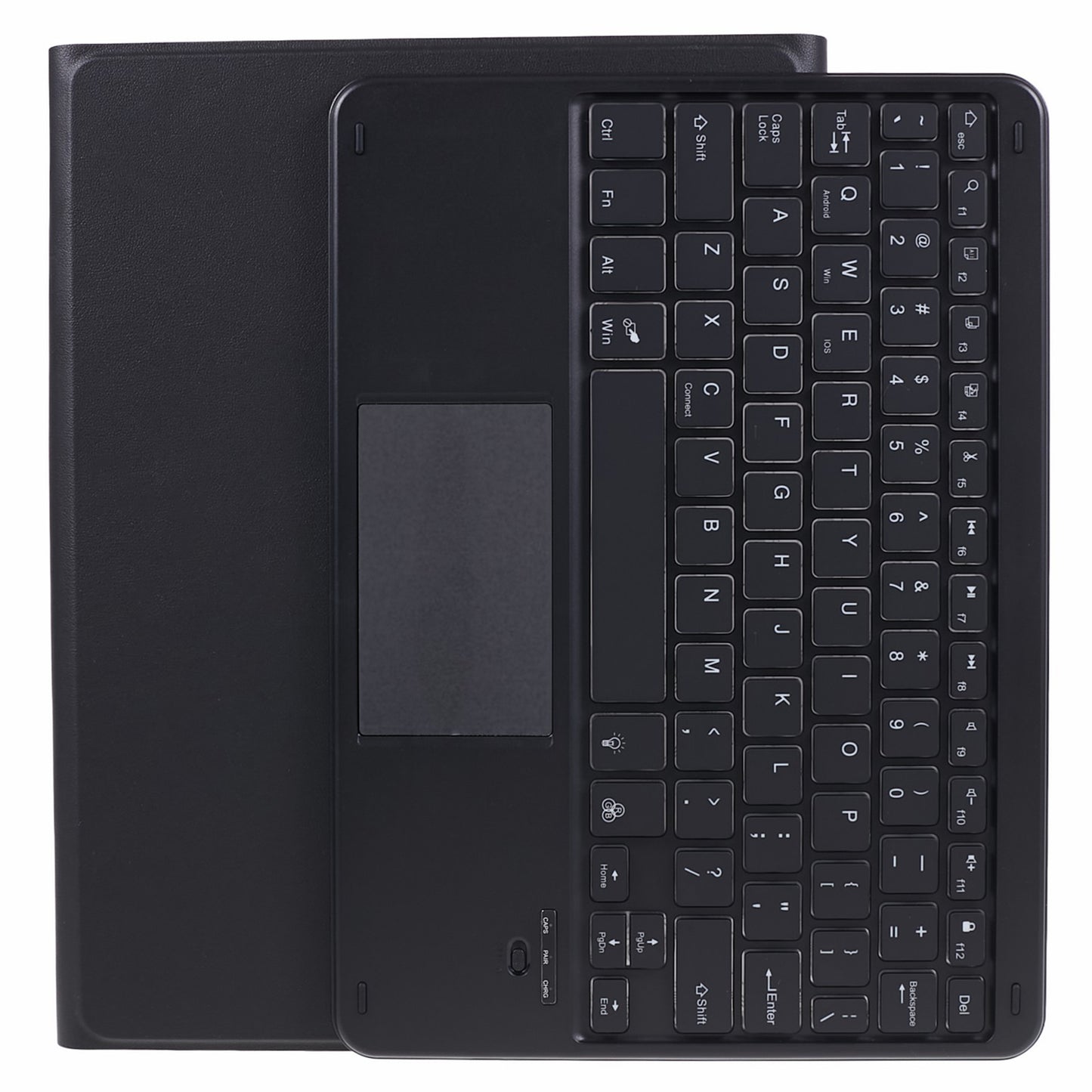 TP-1029C For iPad 10.2 (2021) / (2019) / (2020) / iPad Air 10.5 inch (2019) / iPad Pro 10.5-inch (2017) Bluetooth Keyboard with Backlit, Touchpad,  PU+PC Tablet Case
