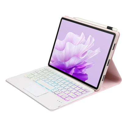 AH14-AS For Huawei MatePad Air 11.5 inch (2023) Detachable Bluetooth Keyboard Case with Touchpad 3 Colors Backlight