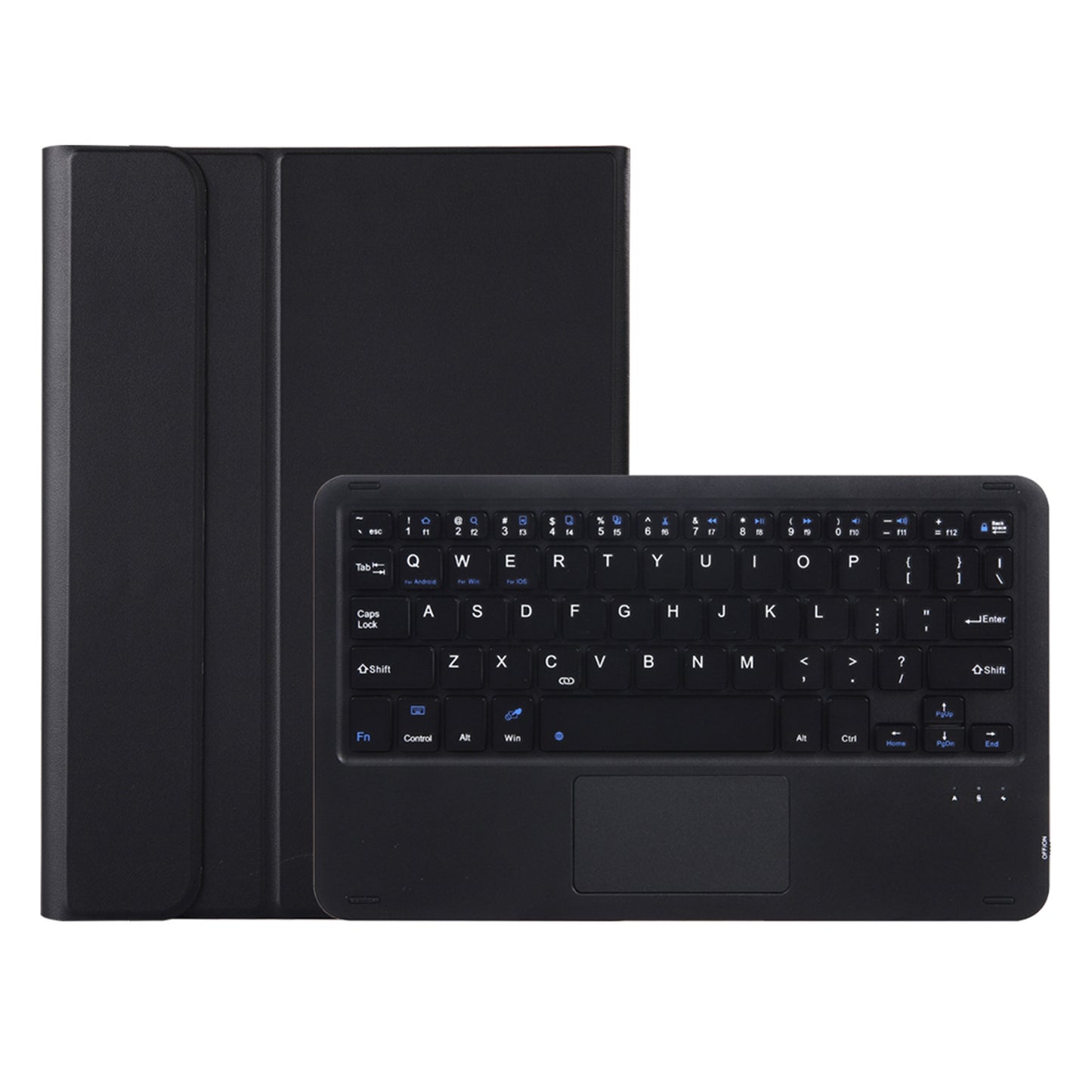 AH14-A For Huawei MatePad Air 11.5 inch (2023) Detachable Bluetooth Keyboard Tablet Case Stand with Touchpad Pen Holder