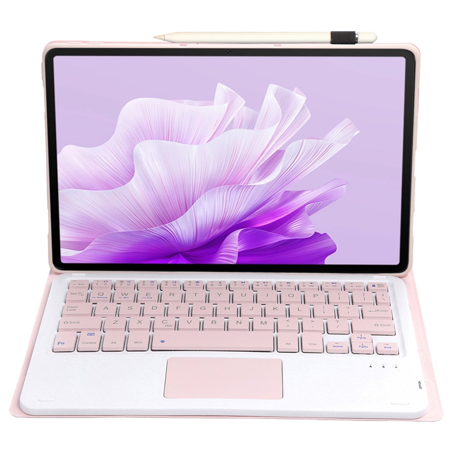AH14-A For Huawei MatePad Air 11.5 inch (2023) Detachable Bluetooth Keyboard Tablet Case Stand with Touchpad Pen Holder