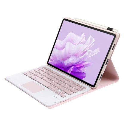 AH14-A For Huawei MatePad Air 11.5 inch (2023) Detachable Bluetooth Keyboard Tablet Case Stand with Touchpad Pen Holder