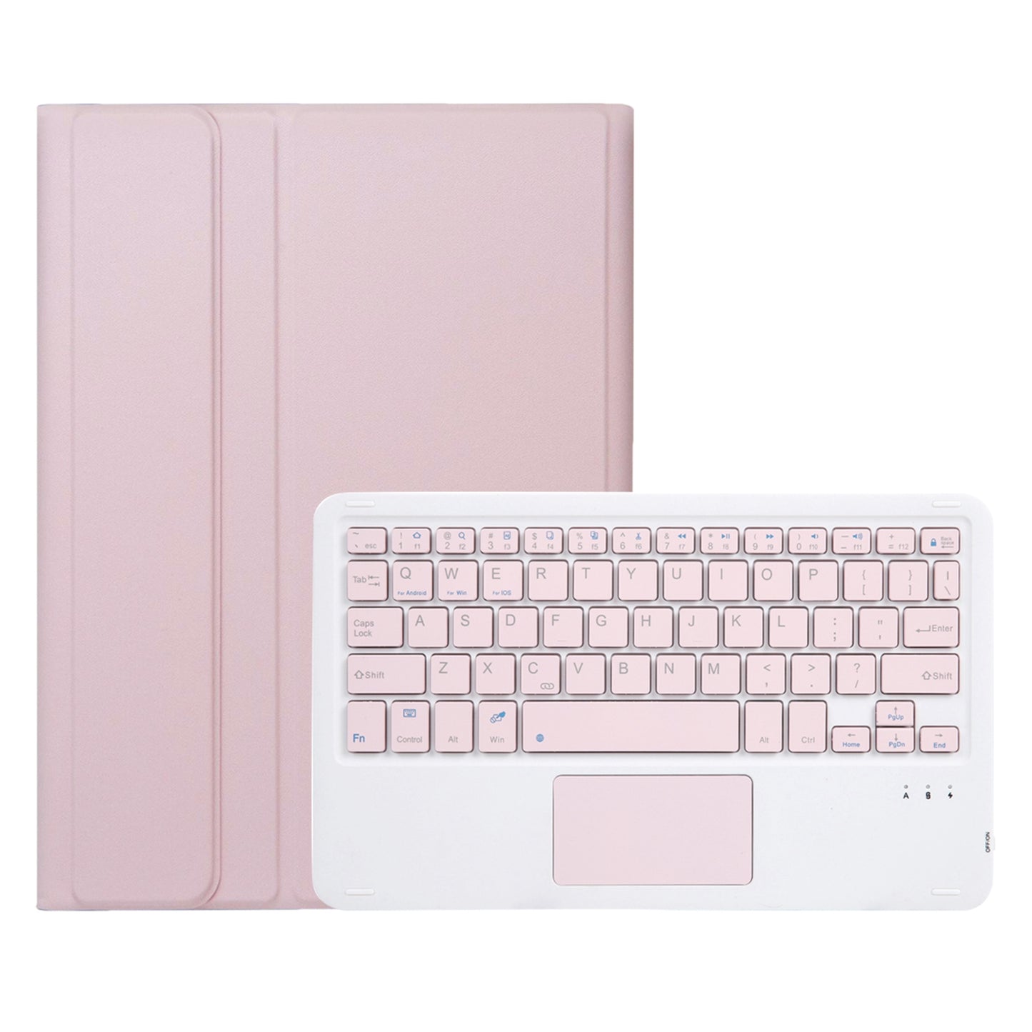 AH14-A For Huawei MatePad Air 11.5 inch (2023) Detachable Bluetooth Keyboard Tablet Case Stand with Touchpad Pen Holder