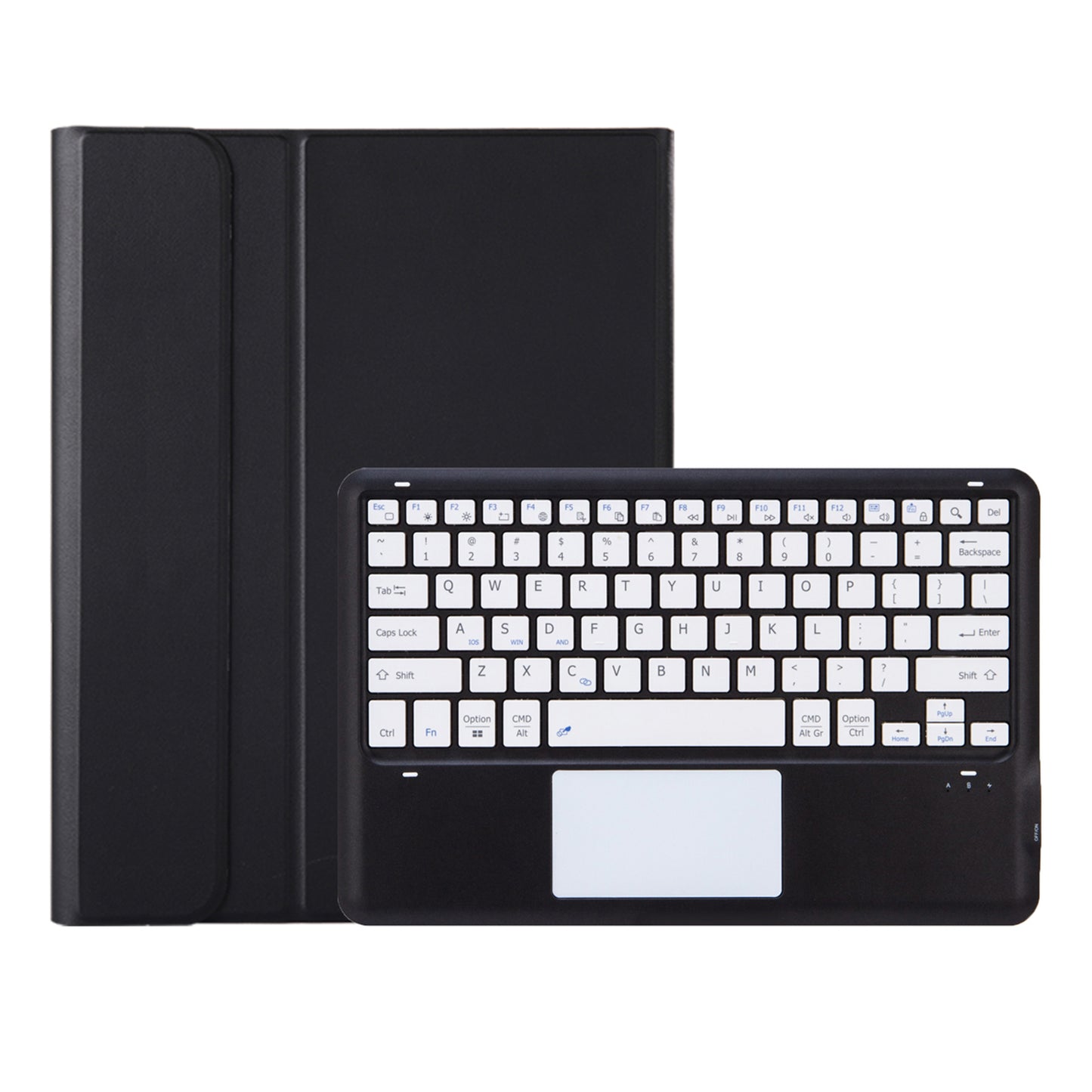 AH16-A For Honor MagicPad 13 Detachable Bluetooth Keyboard Smart Tablet Case with Touchpad Pen Loop