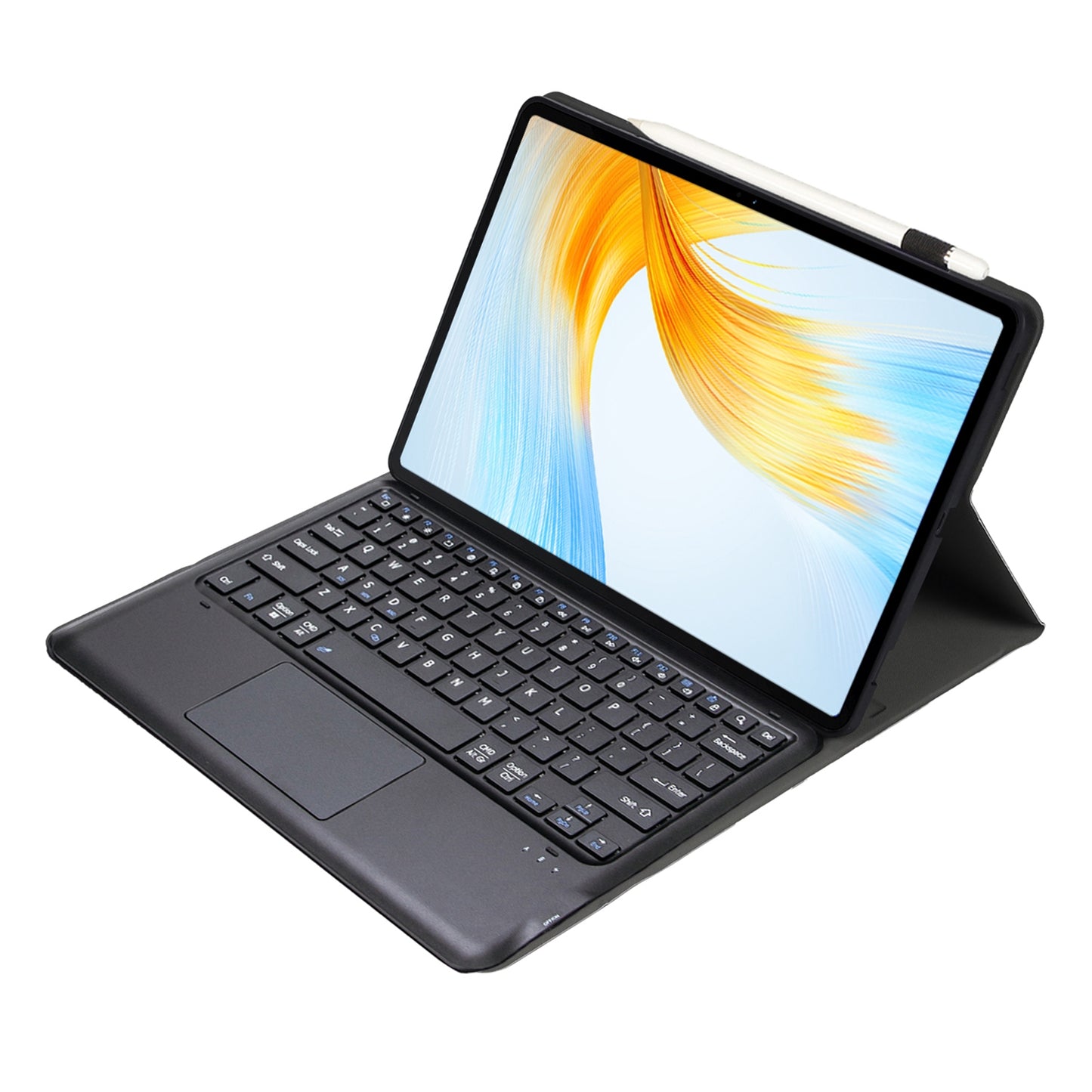 AH16-A For Honor MagicPad 13 Detachable Bluetooth Keyboard Smart Tablet Case with Touchpad Pen Loop