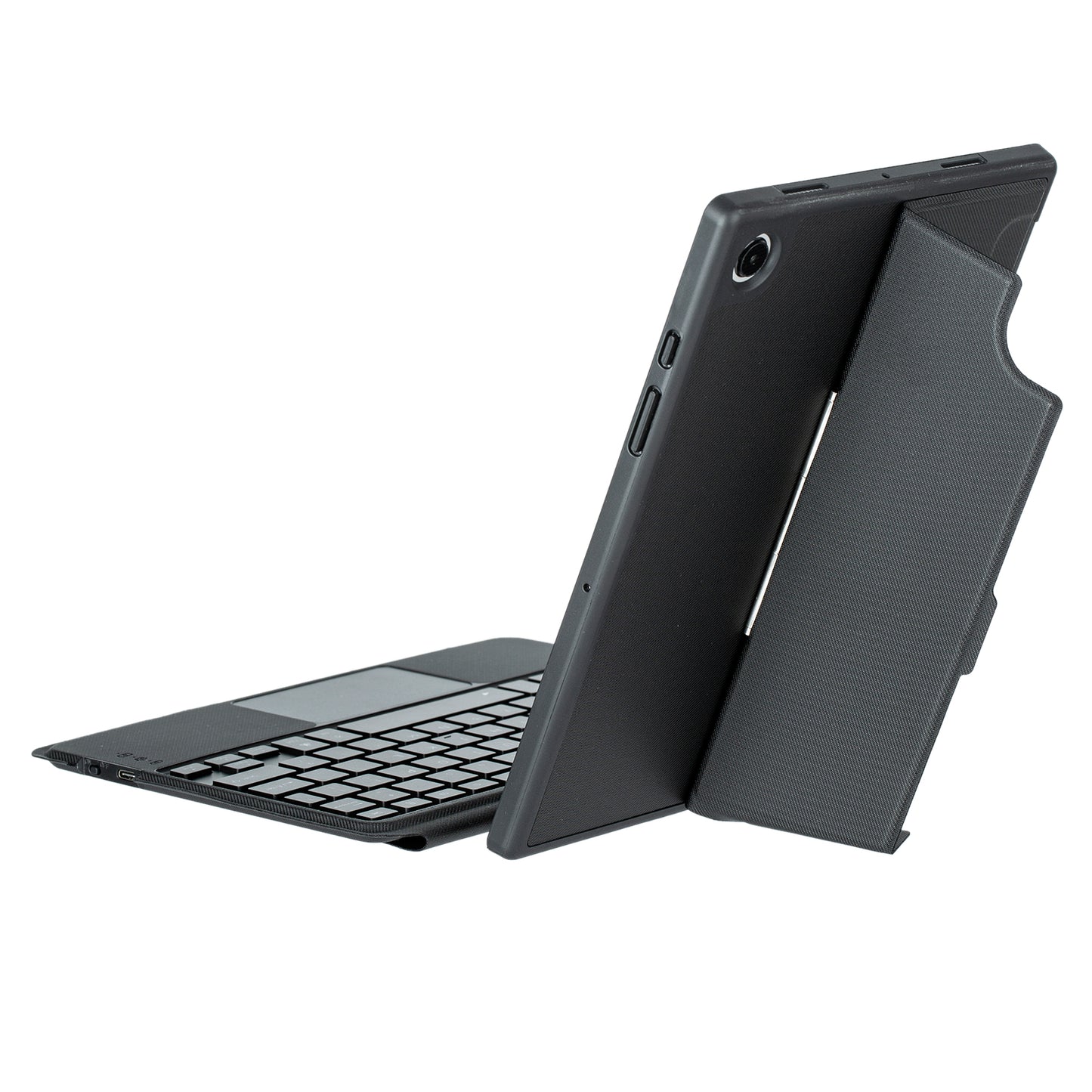 TA08B-AS for Samsung Galaxy Tab A8 10.5 (2022)  /  A8 10.5 (2021) 2 in 1 Bluetooth Keyboard Smart Tablet Case Stand with Pen Holder  /  Touchpad