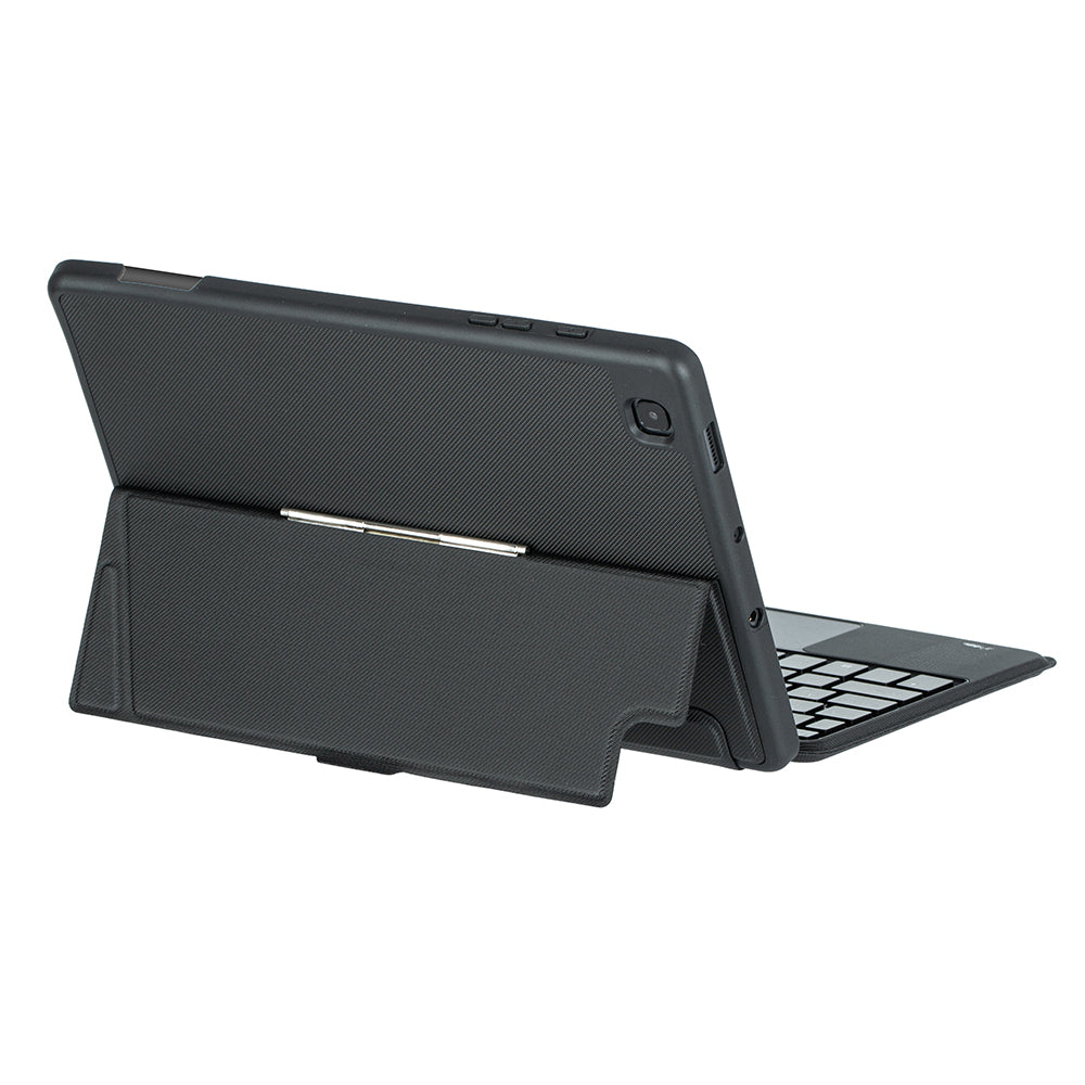 TA08B-AS for Samsung Galaxy Tab S6 Lite  /  S6 Lite (2022) Removable Bluetooth Keyboard Leather Tablet Case Stand with Pen Holder