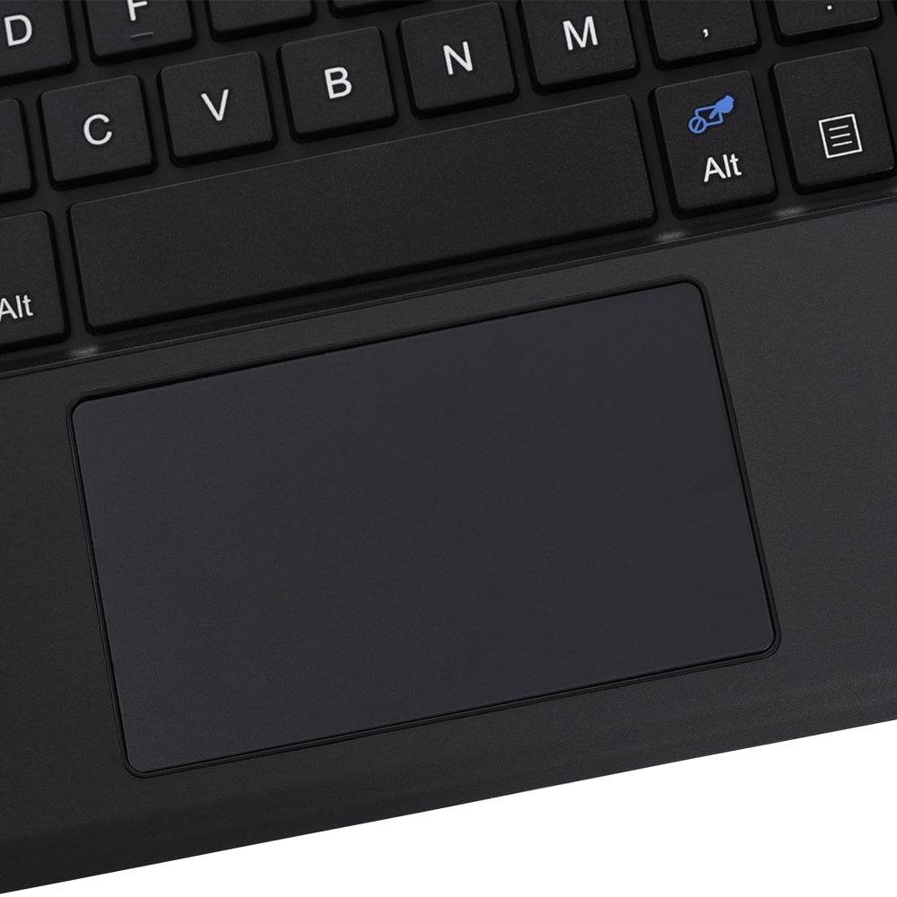 FT-1087A PU Leather Tablet Case for Microsoft Surface Go / Go 2 / Go 3 , Stand Cover with Bluetooth Wireless Touchpad Keyboard