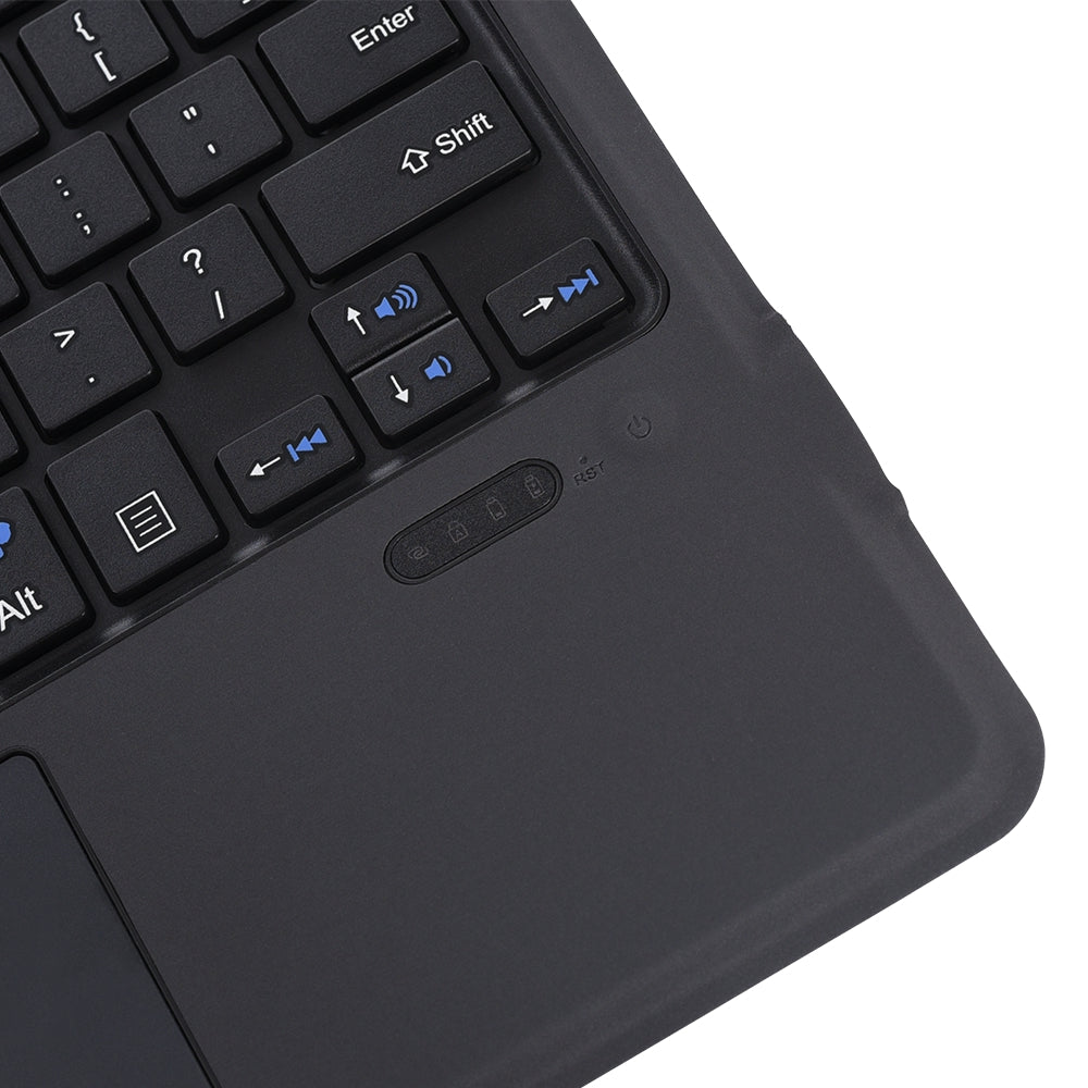 FT-1087A PU Leather Tablet Case for Microsoft Surface Go / Go 2 / Go 3 , Stand Cover with Bluetooth Wireless Touchpad Keyboard