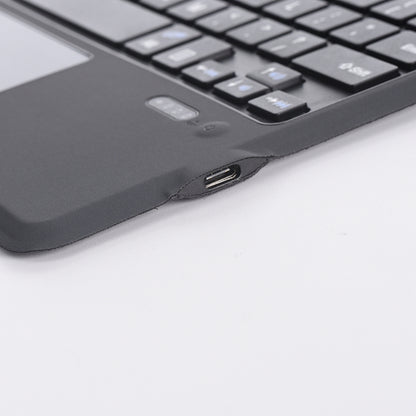 FT-1087A PU Leather Tablet Case for Microsoft Surface Go / Go 2 / Go 3 , Stand Cover with Bluetooth Wireless Touchpad Keyboard