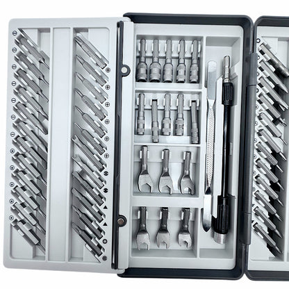 91-in-1 Screwdriver Kit Cr-Mo Steel Precision Screwdriver Phone Laptop Repairing Tools Set