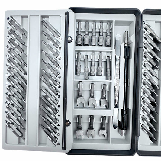 91-in-1 Screwdriver Kit Cr-Mo Steel Precision Screwdriver Phone Laptop Repairing Tools Set