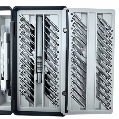 91-in-1 Screwdriver Kit Cr-Mo Steel Precision Screwdriver Phone Laptop Repairing Tools Set
