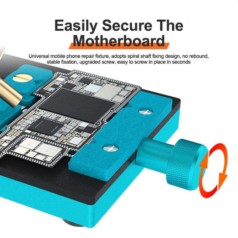 RELIFE RL-601F Mini 360-degree Rotating Fixture Support Chip PCB Removal Mainboard Welding IC Repair